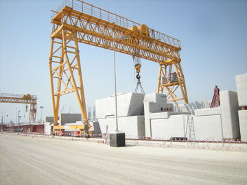 Customised Steel Rail Mounted Gantry Crane 100Ton Span 25m for Container Handling
